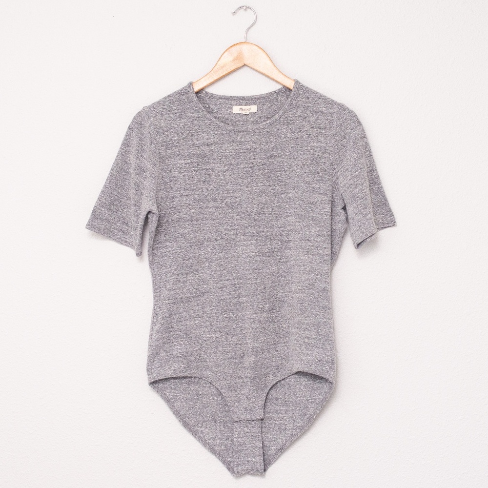 Madewell - Grey Bodysuit with Full Bottom